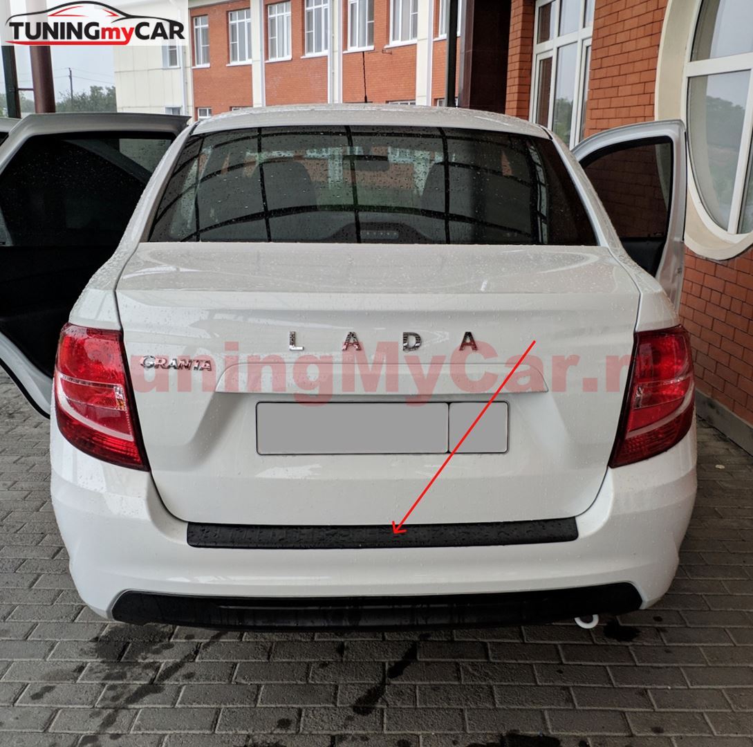 Накладка в проем багажника без скотча для Lada (ВАЗ) Granta 2018-2021 FL